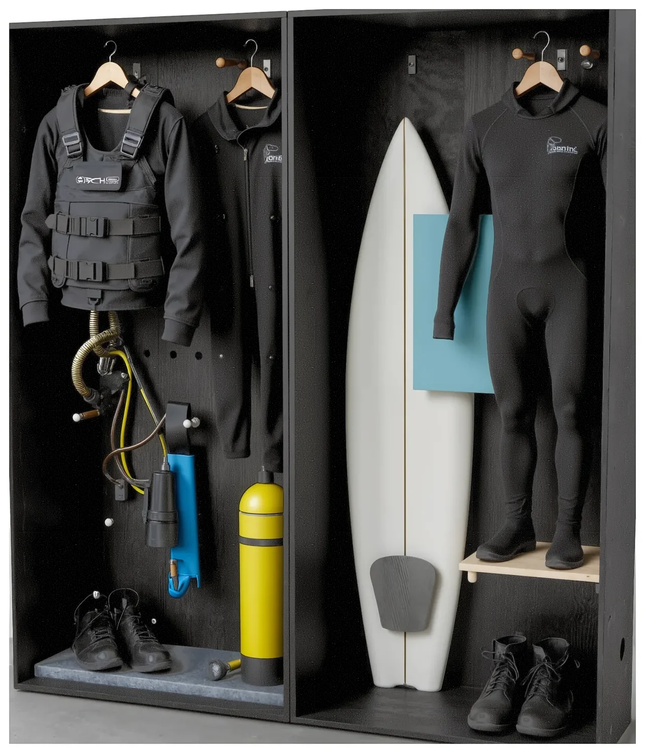 Wassersport-Station – Tauchen, Surf / SUP