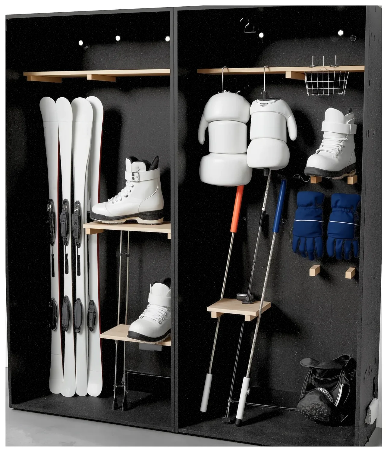Wintersport-Duo – Ski / Snowboard, Eishockey